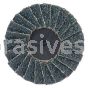 2" 36 Grit Merit Type 27 Mini Type 2 Zirc Flap Discs