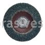7 x 5/8-11 60 Grit Merit Type 29 High Density Zirc Powerflex Flap Discs