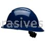 3M&trade; 7100240036 SecureFit&trade; Full Brim Hard Hat H-810SFV-UV Navy Blue 4-Pt Pressure Diffusion Ratchet Suspension Vented w/Uvicator