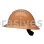 3M™ 7100240042 SecureFit™ Full Brim Hard Hat H-811SFV-UV Tan Vented 4-Pt Pressure Diffusion Ratchet Suspension W/ Uvicator