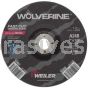 Weiler 56469 - 9" x 1/4" x 7/8" A.H. A24R Type 27 Grinding Wheel - 012382564698