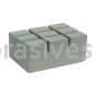 Norton 4-1/2 x 3 x 2 Alundum Medium IT5 Rubbing Bricks