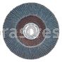 Norton 4-1/2 x 5/8-11/40/Norton Charger Jumbo Type 27/R822//Norton Flap Discs