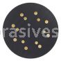 Norton 8" Norgrip Medium Low Profile Back Up Pads w/ 8 vacuum holes 6 screw