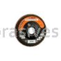 Standard Abrasives Ceramic Pro Type 27 High Density Flap Disc 645160 4 1/2" x 7/8 60 Grit
