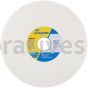 Norton 8 x 1/2 x 1-1/4 5NQ46-JVS3 Type 01 Straight Wheels