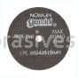 Norton 2-1/2 x 1/16 x 1/4 Gemini Free Cut D Sides Reinforced Type 01 Straight Wheels