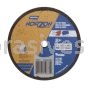 Norton 4 x .035 x 3/8 Norzon Plus D Sides Reinforced Type 01 Straight Wheels