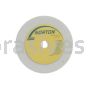 Norton 3 x 1 x 1/2 White 60-MV Dresser Wheel Type 01 Straight Wheels