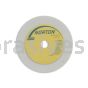 Norton 3 x 1 x 1/2 38A80-MVBE Type 01 Straight Wheels