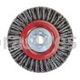 Norton 9 X .020 X 5/8-11 Carbon Steel Stringer Bead Knot Wire Brushes For Steel