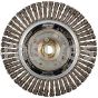 Norton 6x.020x5/8-11/Carbon Steel/*Bulk Packed/Stringer Bead Knot Wire Wheel Brushes - For Steel