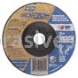 Norton Abrasives 66252842005 4 x 1/8 x 5/8 Norton NorZon Plus Type 27 Depressed Center Wheels