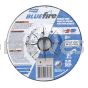 Norton Abrasives 66252843177 4 x 1/4 x 5/8 Norton BlueFire Type 27 Depressed Center Wheels