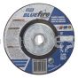 Norton Abrasives 66252843207 4-1/2 x 1/4 x 5/8-11 Norton BlueFire Foundry Type 27 Depressed Center Wheels