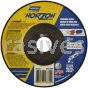 Norton Abrasives 66252843334 5 x 1/4 x 7/8 Norton NorZon Plus Type 27 Depressed Center Wheels