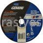 Norton 7 x 3/32 x 7/8 Gemini Stainless Steel Type 27 Depressed Center Wheels