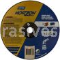 Norton 9 x 1/4 x 7/8 Norzon Plus Type 27 Depressed Center Wheels