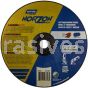 Norton 9 x 1/8 x 7/8 Norzon Plus Type 27 Depressed Center Wheels