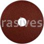Norton 5 x 7/8/24/Aluminum Oxide for Soft Metals/F220//Fiber Discs