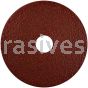 Norton 4-1/2 x 7/8/60/Aluminum Oxide for Soft Metals/F220//Fiber Discs