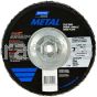 7 x 5/8-11 40 Grit Merit Metal Type 29 Fiberglass Plate Zirc Flap Discs