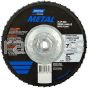 Merit Abrasives 66254472670 7 x 5/8-11 40 Grit Merit Metal Type 27 Flap Discs