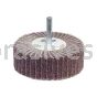 Norton 3 x 1 x 1/4 Shank A/O 120 Grit Norton Interleaf Flap Wheel