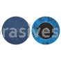 Norton 66261121048 2" 60 Grit TR BlueFire R860 Quick-Change Discs