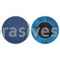 Norton 66261121049 2" 80 Grit TR BlueFire R860 Quick-Change Discs