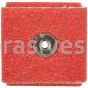 Norton 66261132282 3 x 3 x 1/4 60 Grit R326 A/O Blend Square Pads