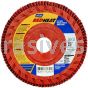 Norton 5 x 7/8 80 Norton Red Heat Quick Trim Type 27 R983 Flap Discs