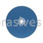 Norton 66261138816 7 x 5/8-11 60 Grit BlueFire Speed Change F826P Fiber Discs