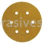 Norton 6 P150 Norton No-Fil Gold Reserve H&L Vac D-3371 A296 Paper Hook and Loop Discs