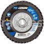 Norton 66623399205 4-1/2 x 5/8-11 36 Grit HD T27 Gemini R766T Flap Discs