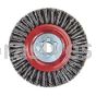 Norton 4 X .020 X 5/8-11 Carbon Steel Stringer Bead Knot Wire Brushes - For Steel