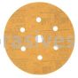3M™ 7000118768 6" P100 Grit 236U Hookit™ Gold Dust Free Sanding Disc 01082