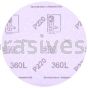 3M&trade; 7010029941 5” P220 Grit 360L Hookit&trade; Clean Sanding Disc