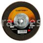3M&trade; 7010308948 7 x 5/8-11 80 Grit Giant 967A T29 Quick Change Cubitron&trade; II Flap Disc 