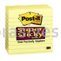 Post-it&trade; Super Sticky Notes 675-6SSCY 4 in x 4 in Canary Yellow 3M 7010311136