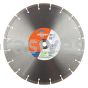 Norton 70184684180 Valuplus 12 x .110 x 1"/20mm Segmented Rim Diamond Saw Blade