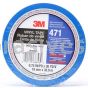 3M™ 7100044653 Vinyl Tape 471 Blue 3/4" x 36 yards