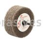3M™ 7100088221 3 x 1-3/8 A/O Medium Scotch-Brite™ Roloc™ Cut and Polish Flap Brush