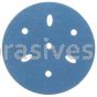 3M™ 7100090971 3” #500 Grit Hookit™ Blue Abrasive Disc 321U Multi-hole
