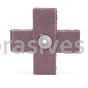 3M™ 7100094562 3 x 3 x 1 80 Grit X-wt 341D Cross Pad