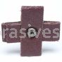 3M&trade; 7100105487 2 x 2 x 3/4 80 Grit X-wt 341D Cross Pad