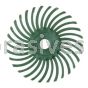 3M&trade; 7100138176 3” 50 Grit Scotch-Brite&trade; Roloc&trade; Radial Bristle Disc