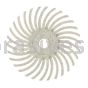 3M&trade; 7100138178 3” 120 Grit Scotch-Brite&trade; Roloc&trade; Radial Bristle Disc