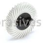 3M&trade; 7100138294 2 x 3/8 120 Scotch-Brite&trade; Radial Bristle Disc Thin Bristle