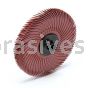 3M&trade; 7100138297 3 x 3/8 220 220 Grit Scotch-Brite&trade; Radial Bristle Disc